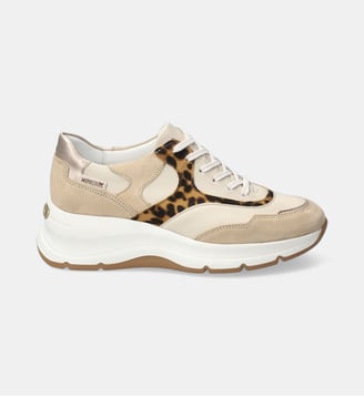 Baskets basses Halbane - Mephisto - Beige