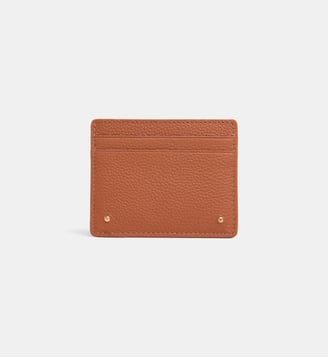 Porte-cartes Elisette cuir - Galeries Lafayette - Camel