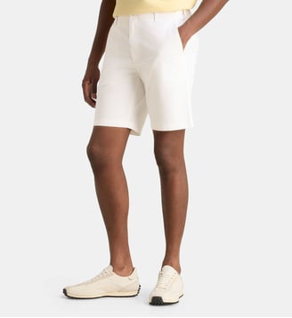 Short droit Ultimate Pull-on twill coton stretch - Dockers - Blanc