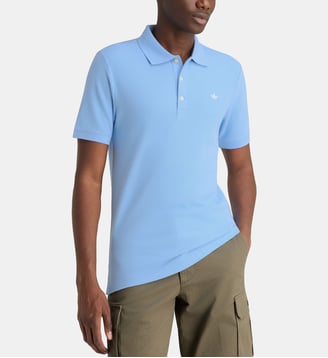 Polo slim Coolmax - Dockers - Bleu pâle