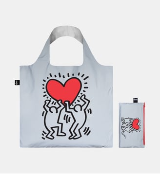 Sac réfléchissant « Dancing Heart » - Loqi - Argent