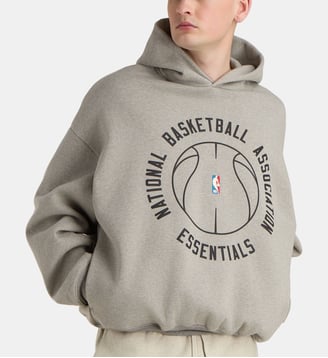 Hoodie signature NBA X BLH 90's en coton - Fear Of God - Gris