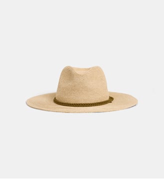 Chapeau Cindie ajustable paille - Galeries Lafayette - Naturel