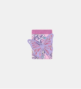 Porte-cartes à motif signature - Kurt Geiger London - Lilas