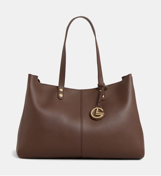 Sac cabas Estelle souple - Galeries Lafayette - Marron chocolat