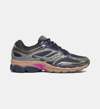 Baskets basses Progrid Omni 9 - Saucony - Bleu et rose