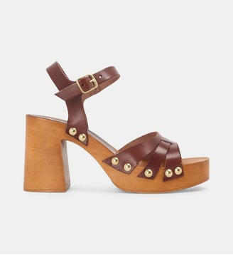 Sandales à talons Jennie - Mellow Yellow - Marron