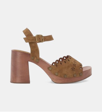 Sandales à talons Carlota - Mellow Yellow - Marron taupe