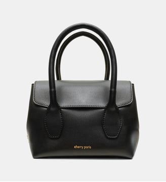 Sac à main Samantha Palmellato - Cherry Paris - Noir