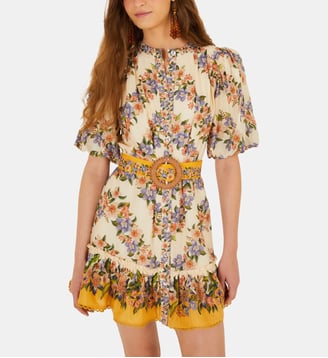 Robe droite courte à motif Hilo - Farm Rio - Multicolore