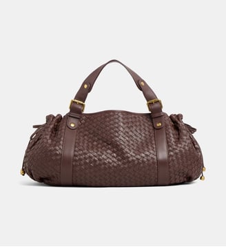 Sac 24H cuir tressé - Gerard Darel - Bordeaux