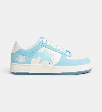 Baskets basses STA Icy cuir - A BATHING APE ® - Bleu