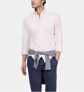 Chemise droite Oxford - El Ganso - Orange