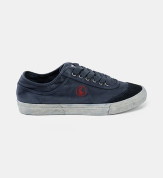 Baskets basses signature en coton - El Ganso - Marine