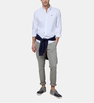 Pantalon chino droit en coton - El Ganso - Vert