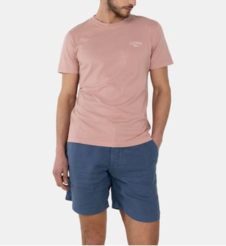 T-shirt droit en coton - El Ganso - Rouge clair