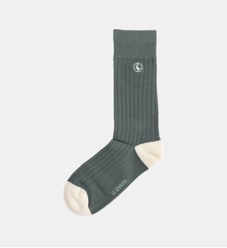 Chaussettes classiques en coton mélangé - El Ganso - Kaki