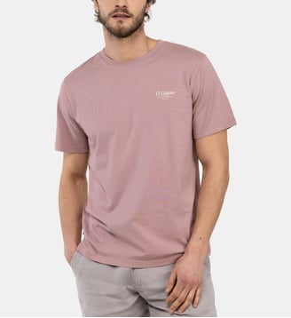T-shirt droit en coton - El Ganso - Mauve