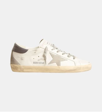Baskets basses Super-Star - Golden Goose - Blanc et gris