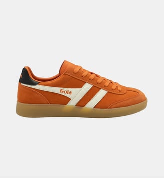 Baskets basses Viper - Gola - Orange et blanc