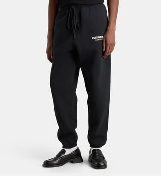 Pantalon jogging signature coton molletonné - Fear Of God - Vintage black