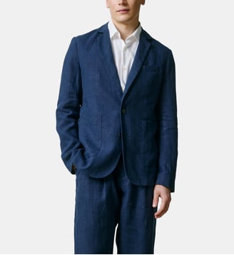 Blazer droit Nathis - Figaret - Marine