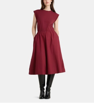 Robe Fanion mi longue sans manches coton - Galeries Lafayette - Bordeaux