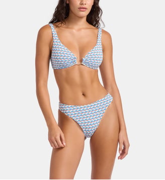 Haut de maillot de bain imprimé Seafolly