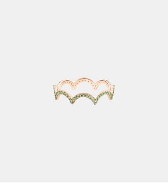 Bague - Goldfish en or rose et tsavorite - Ginette Ny - Vert