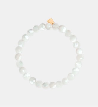 Bracelet en perles de nacre blanche - Ginette Ny - Blanc