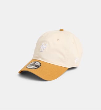 Casquette Mini Washed 9twenty en coton signature - New Era - Beige et orange