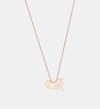 Chaine en or rose - Mini poisson - Ginette Ny - Or rose