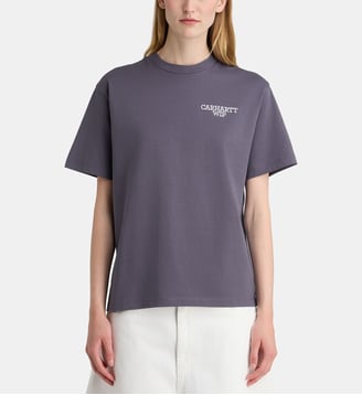 T-shirt W S/S Hugging Cats coton bio - Carhartt WIP - Violet