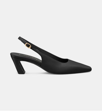 Escarpins Stassi Slingback nappa - Stuart Weitzman - Noir