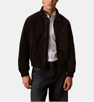 Blouson droit Harrington - Calvin Klein - Noir