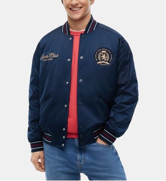 Blouson droit signature Souvenir - Tommy Hilfiger - Marine