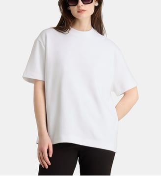 T-shirt Scoob Boxy coton - The Frankie Shop - Blanc