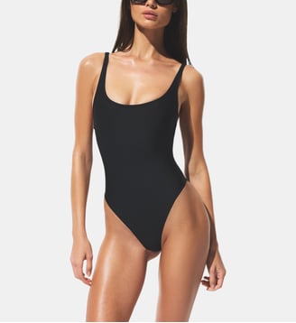 Maillot de bain 1 pièce signature - Skims - Noir