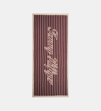 Foulard Script signature - Tommy Hilfiger - Bordeaux