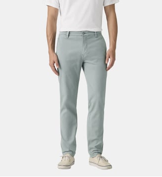 Pantalon chino tapered droit coton stretch - Levi's - Bleu clair