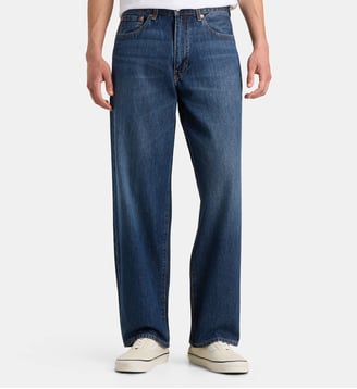 Jean 578 Baggy en denim de coton - Levi's - Bleu délavé