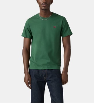 T-shirt droit coton signature - Levi's - Vert