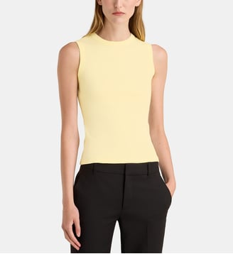 Débardeur slim Esmé coton bio - Flore Flore - Camomille