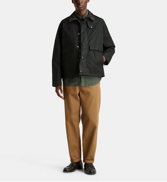 Parka mi longue Spey Wax coton ciré - Barbour - Sage