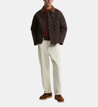 Veste Transport matelassée - Barbour - Marron foncé