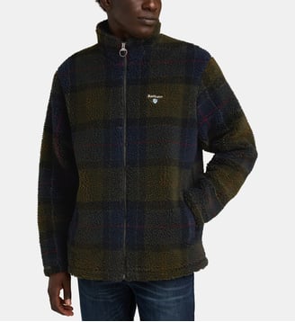 Veste tartan - Barbour - Vert et bleu marine