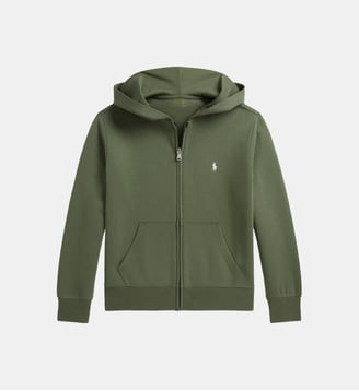 Sweat à capuche en maille double - Polo Ralph Lauren - Kaki