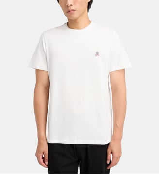 T-shirt droit patch en coton - Parajumpers - Blanc