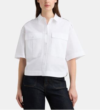 Chemisette Fez Pop en coton bio - Galeries Lafayette - Blanc