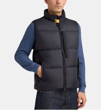 Veste matelassée sans manches Roydale en nylon - Parajumpers - Black